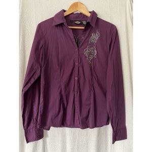 Harley Davidson Button Up Shirt